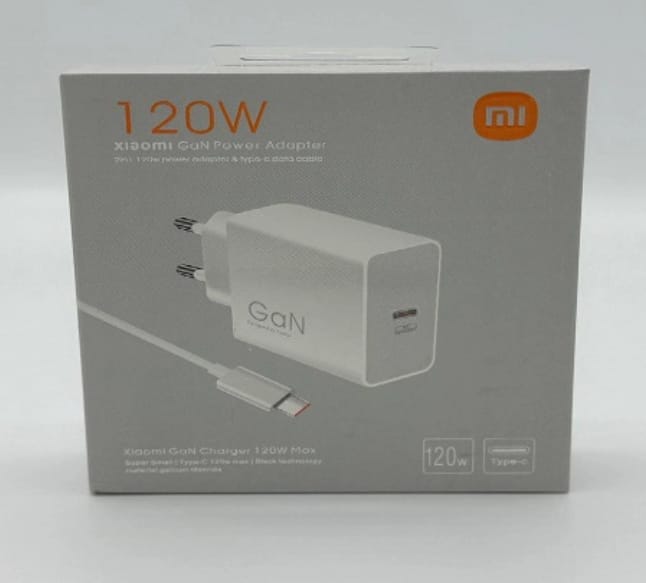 شاحن شاومي 120 واط توربو  سريع تاب سى