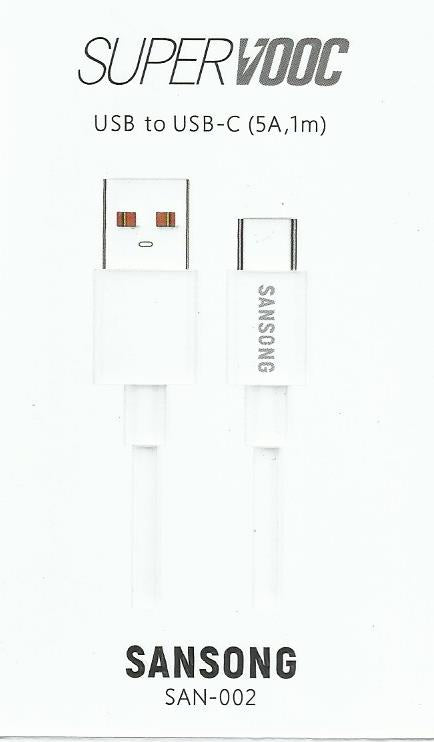 وصلة شاحن sanson usb for tab c