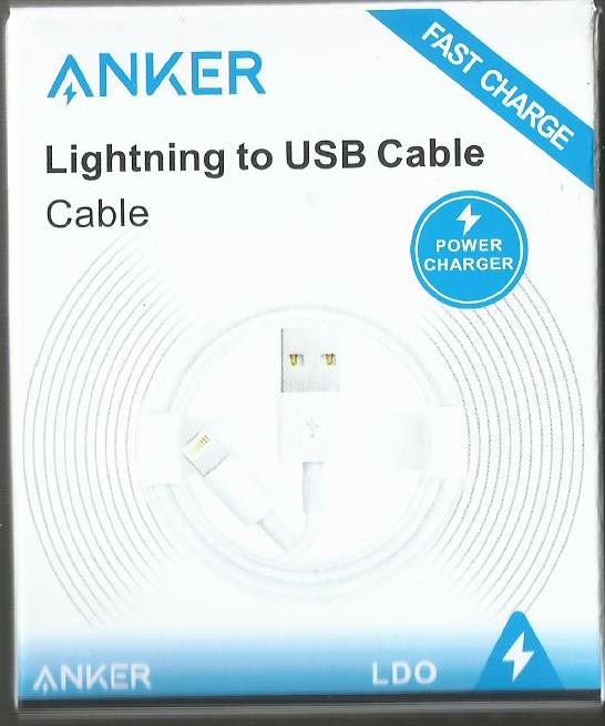 كابل شحن ايفون انكر