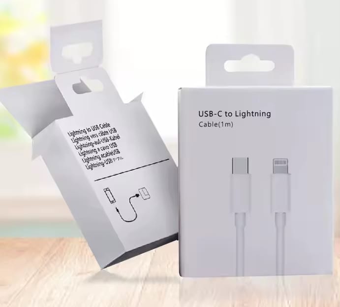 وصلة شاحن ايفون فى تاب سى اصلى