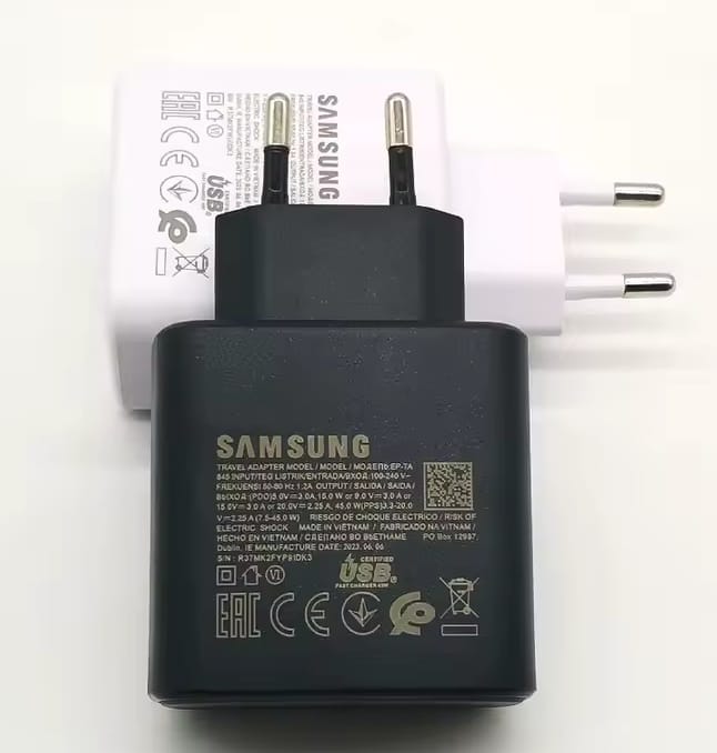 شاحن سامسونج اصلى 45 واط تاب سى