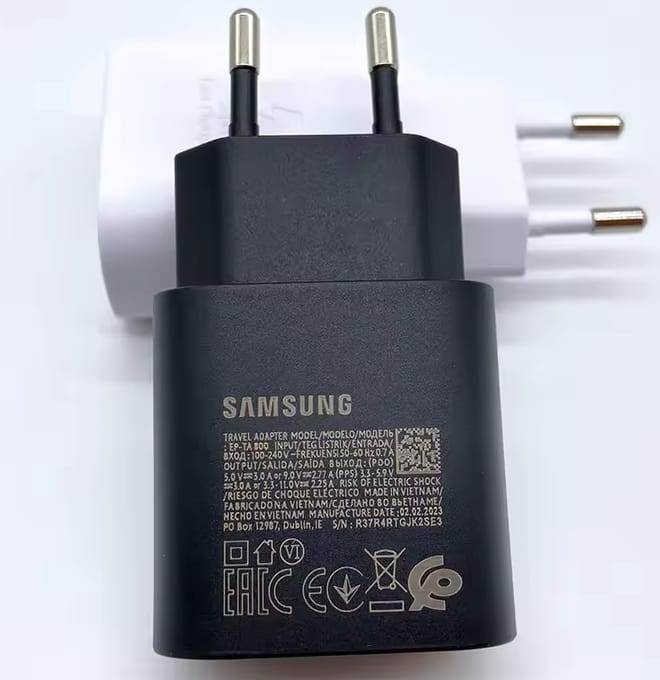 شاحن سامسونج 25 وات اصلى