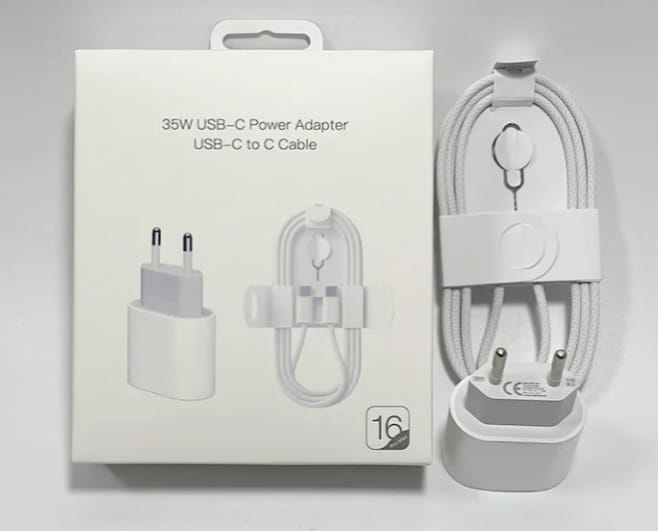 شاحن 35 وات لجهاز ايفون 16 برو ماكس