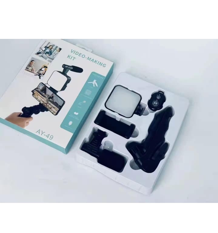 حامل الموبايل المثبت للتصوير الفوتوغرافي جهاز تصوير فيديو ومثبت لتسجيل مدونات الفيديو مثبتمن النوع C يو ريج لايت