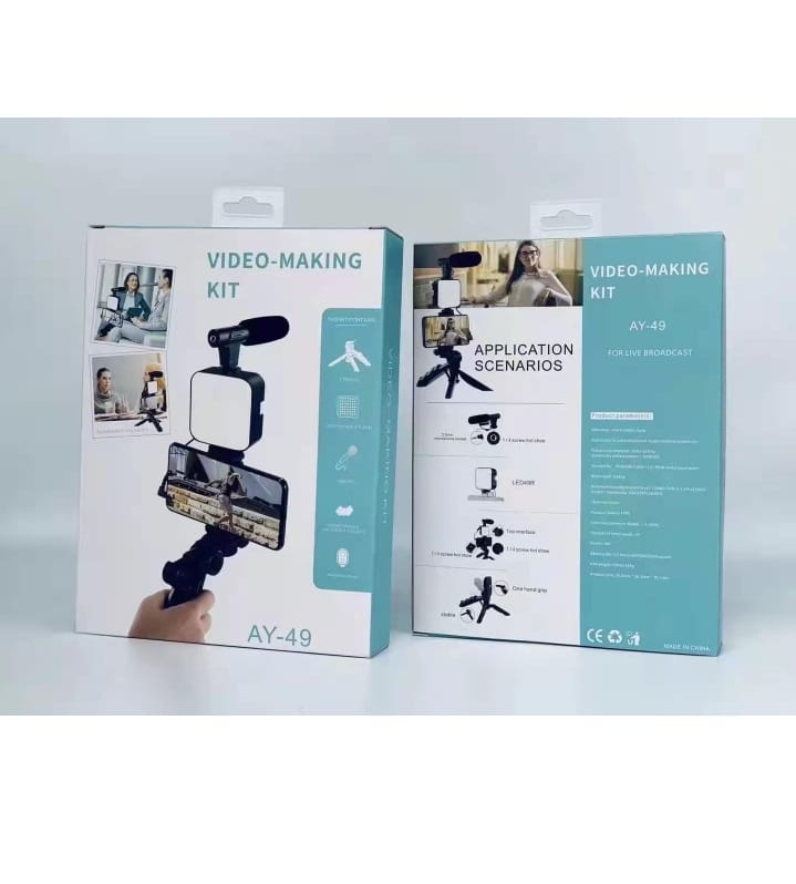 حامل الموبايل المثبت للتصوير الفوتوغرافي جهاز تصوير فيديو ومثبت لتسجيل مدونات الفيديو مثبتمن النوع C يو ريج لايت