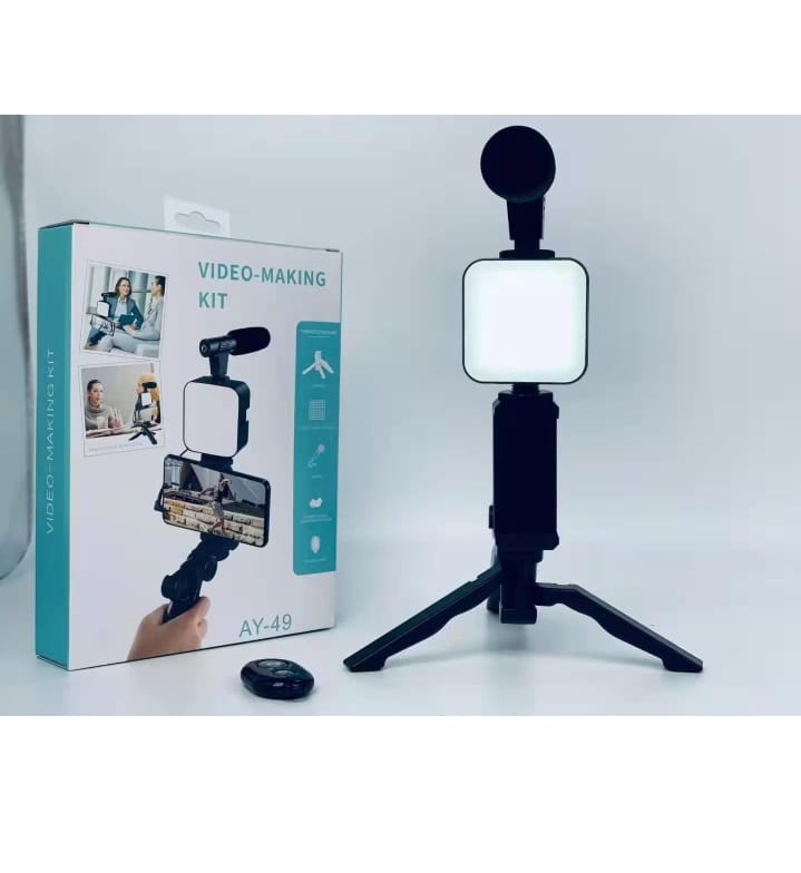 حامل الموبايل المثبت للتصوير الفوتوغرافي جهاز تصوير فيديو ومثبت لتسجيل مدونات الفيديو مثبتمن النوع C يو ريج لايت