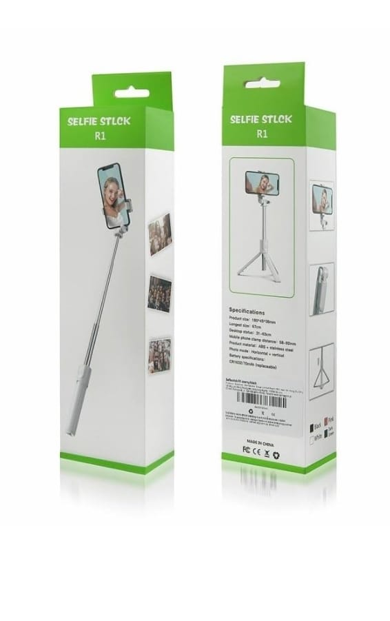 【حامل ثلاثي القوائم لعصا السيلفي 4 في 1】عصا سيلفي وحامل ثلاثي القوائم هيكل متكامل، وهو سهل الحمل والتشغيل. عصا سيلفي ثلاثية القوائم مع جهاز تحكم لاسلكي قابل للفصل، مما يجعل من السهل التقاط الصور الذاتية أو الصور الجماعية أو تسجيل